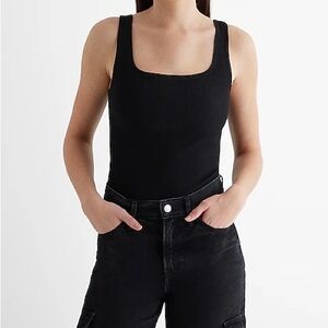 Express Square neck bodysuit Sz L